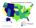 Suicide rate 2004 US state map 50dpi.png