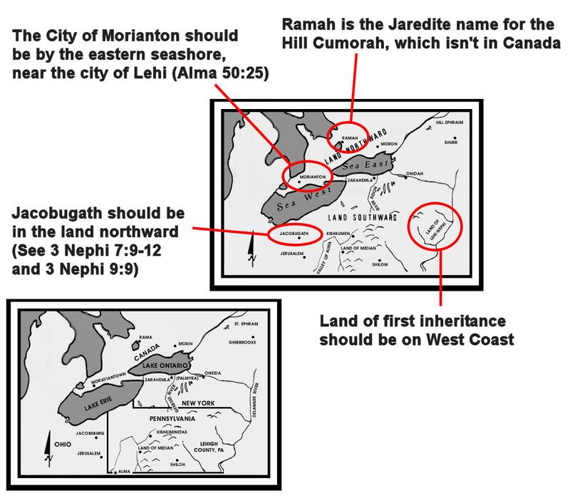 An illustration of some of the geographical errors present in the version of the Holley geography that is used in "A Letter to a CES Director"