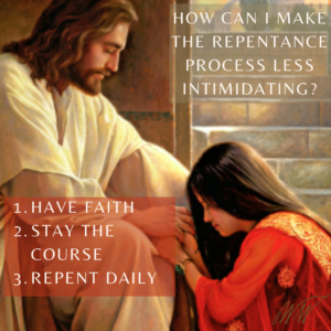 Christ comforting a woman