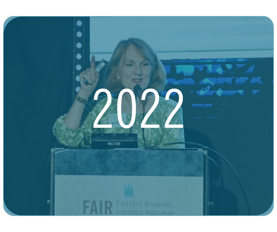 Lynn Hilton Wilson presenting at the 2022 FAIR Conference