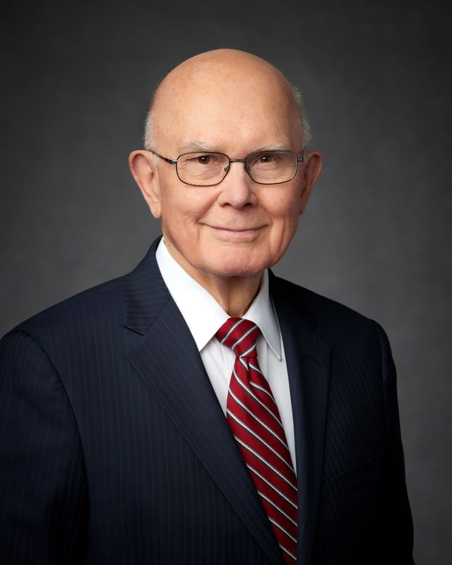 The official portrait of Dallin H. Oaks. 2018.