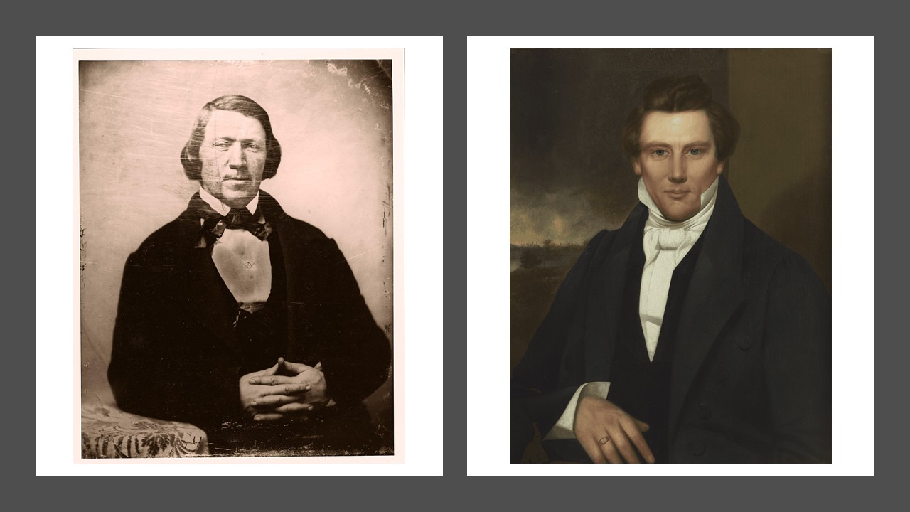 Brigham Young and Joseph Smith