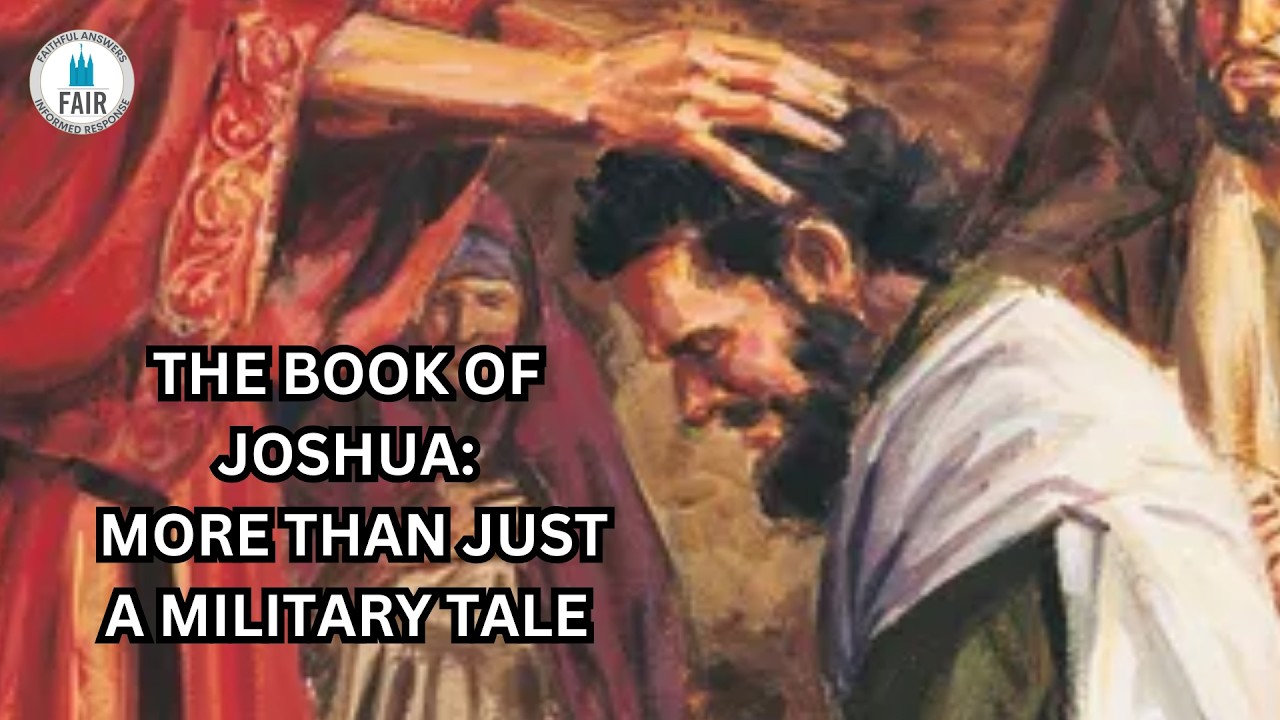 Come, Follow Me with FAIR – Joshua 1–8; 23–24 – Jennifer Roach Lees
