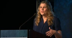 Jennifer Roach speaking at the 2020 FAIR Conference