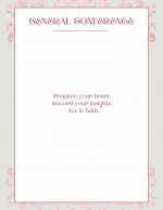 General Conference Note Taking- floral
