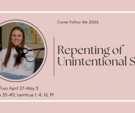 repenting of unintentional sin